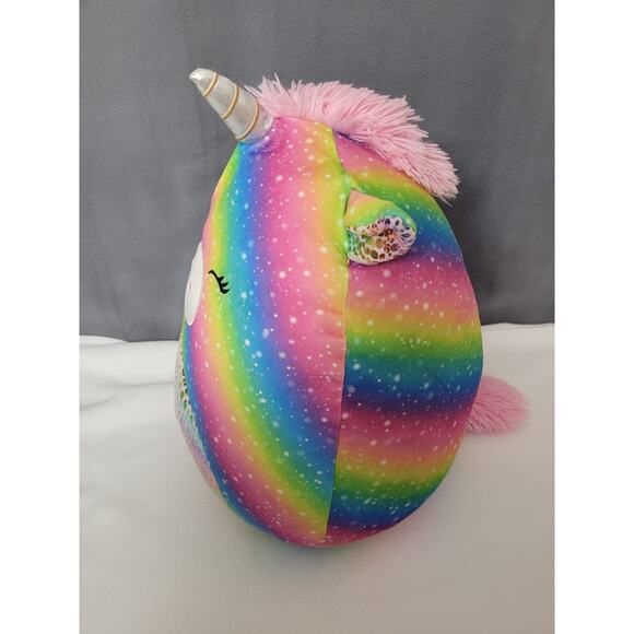 Squishmallows Prim 16" Rainbow Unicorn - Picture 4 of 9